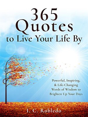 cover image of 365 Quotes to Live Your Life By